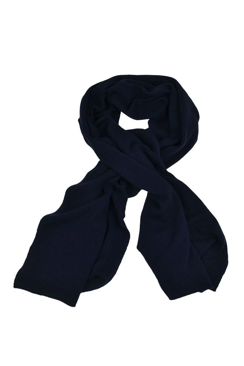 Scottish Cashmere Knitted Plain Stole - Image 11