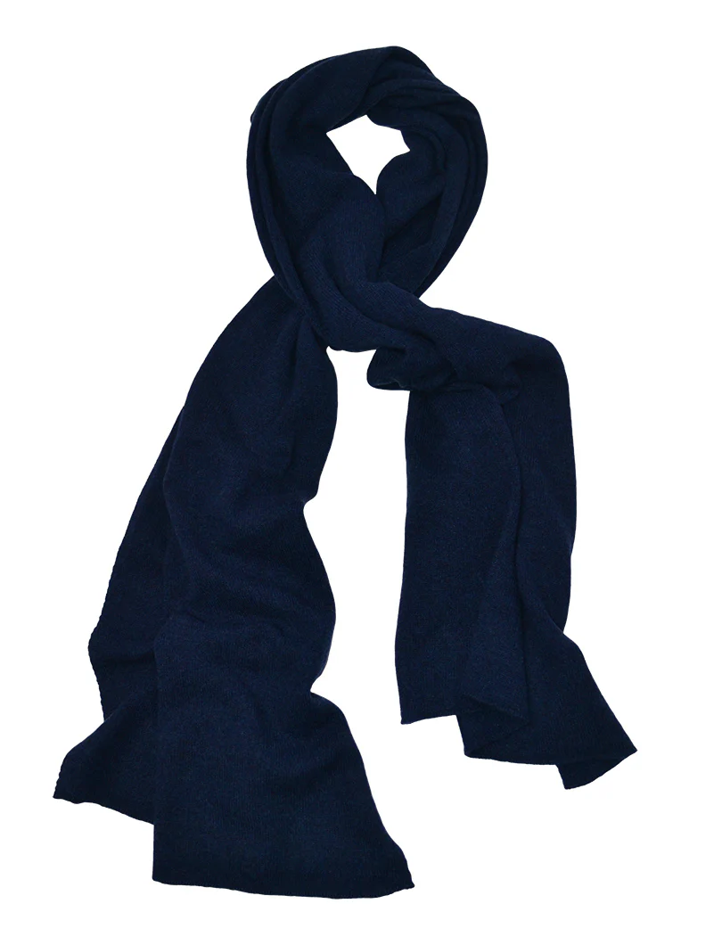 Scottish Cashmere Knitted Plain Stole - Image 13