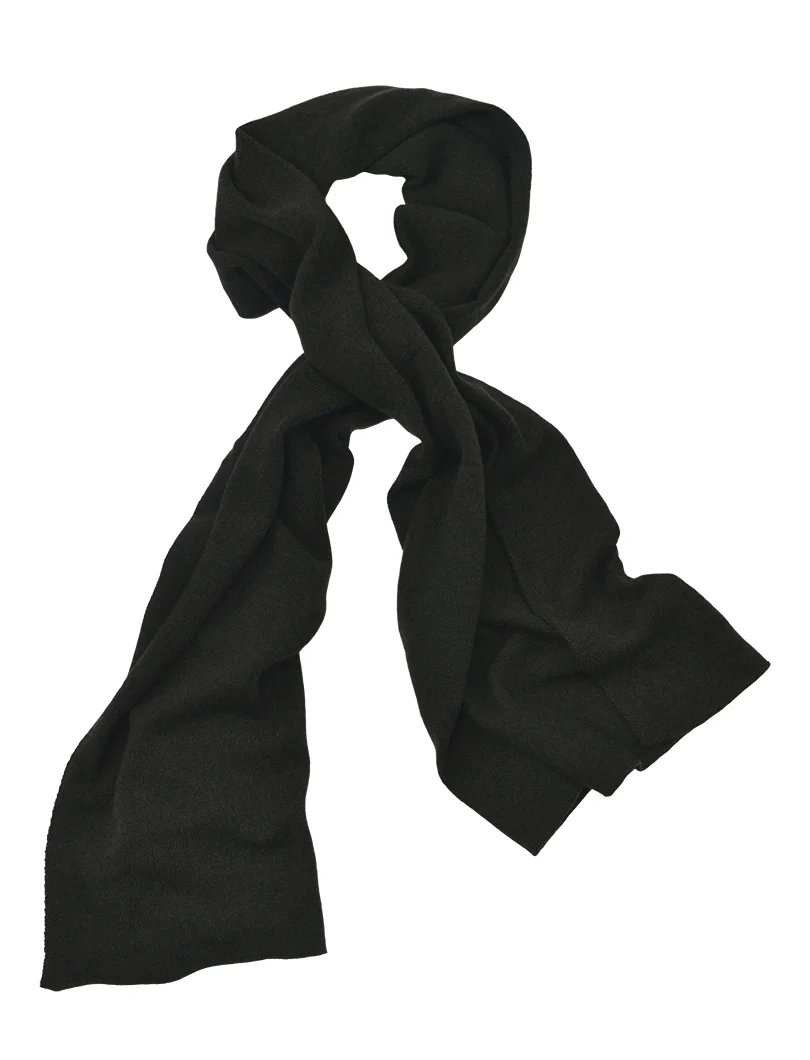 Scottish Cashmere Knitted Plain Stole - Image 14
