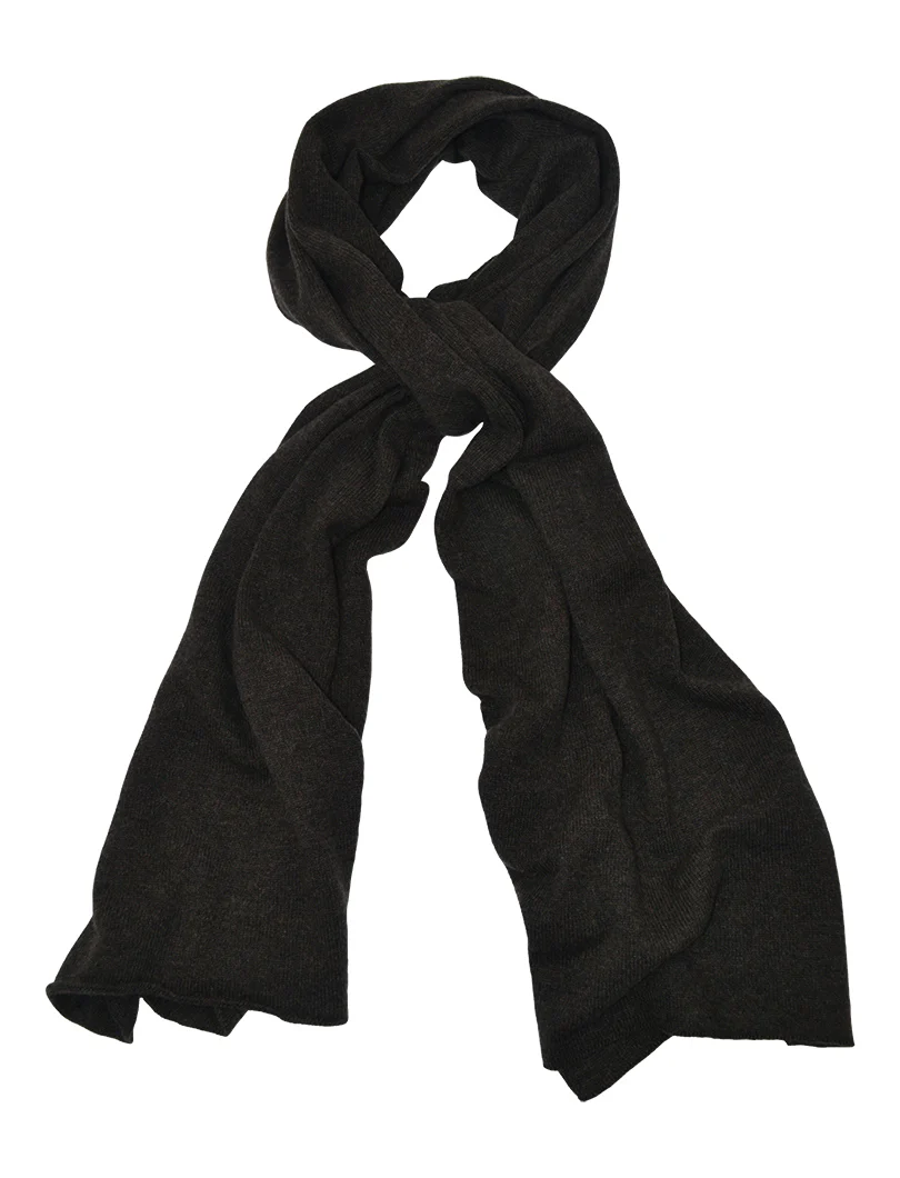 Scottish Cashmere Knitted Plain Stole - Image 15