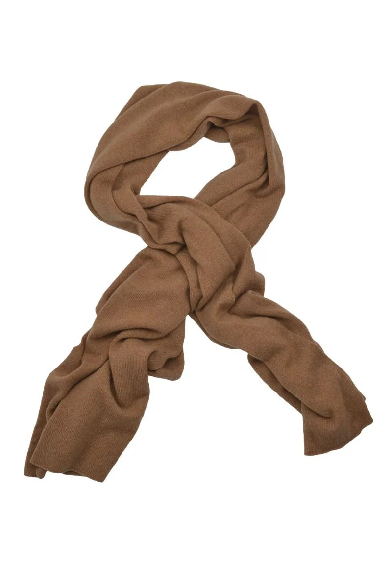 Scottish Cashmere Knitted Plain Stole - Image 6