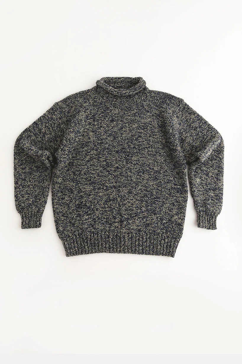 Mens Chunky Roll Neck Jumper - Cromarty - Image 5