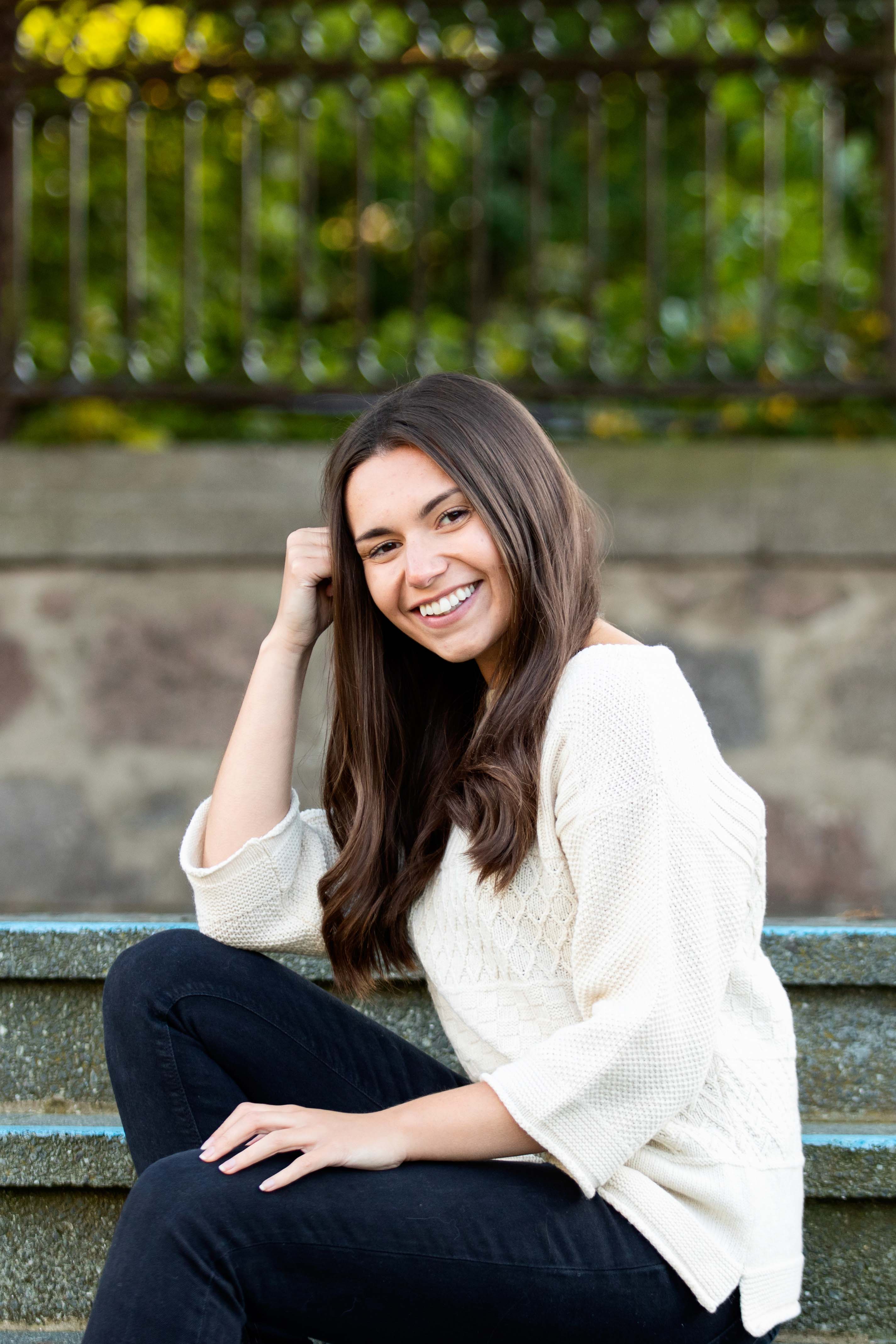 Womens Geelong Superfine Lambswool "Boathouse" Gansey Jumper - Almond - Image 6